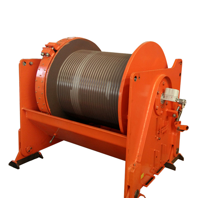 Hydraulic Crane Winch for Offshore Use